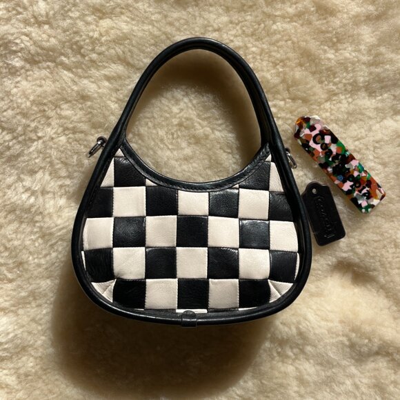 COACH BAG - Mini Ergo - Checkered Leather - Picture 7 of 14